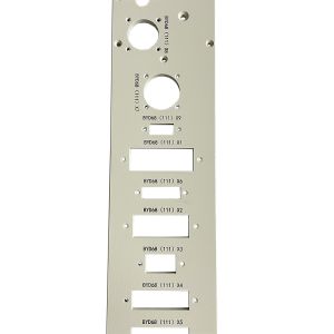 Online Custom Aluminum Sheet Metal Fabrication Panel Anode Sandblasting Stamping