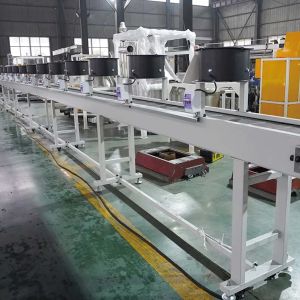 Low Noise Air Cooled Strand Pelletizing Equipment Extruder Auxiliary Machine