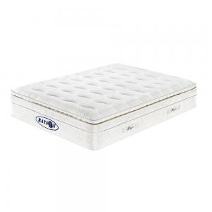 China White Luxury Pocket Sprung Bed Mattress 5 Star Hotel Bedroom Furniture Full Size on sale