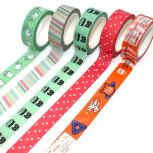 Wholesale Japanese Washi Masking Tape Custom Printed Washi Tapes Dispenser With Your Own Designs from china suppliers