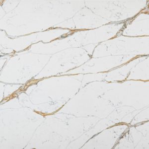 Luxurious Quartzize Worktops 126x63'' Prefab Quartz Countertops