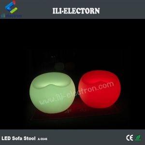 Muti Color RGB LED Light Cocktail Table , Waterproof Light Up Bar Furniture