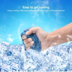 160gsm Cooling Technology Microfiber Towel with Customizable Size for Multi