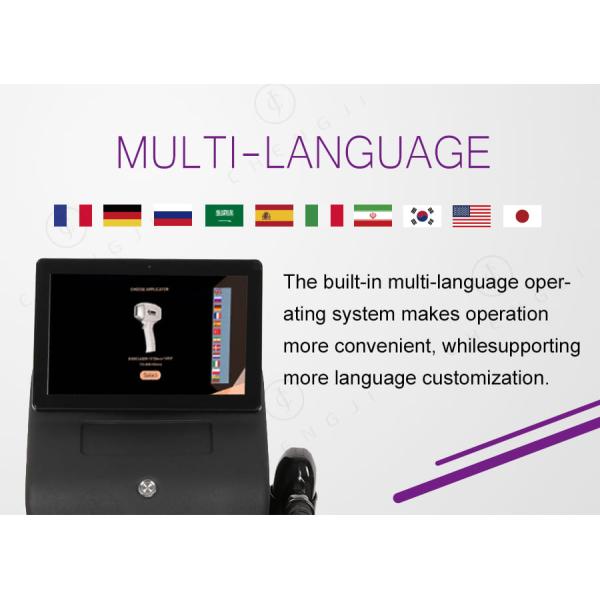 Stationary Diode Laser Hair Removal Machine 1200w Laser Epilation Equipment Three Wave