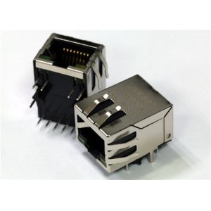 China 1-2301994-0 Industrial RJ45 Magjack With Integrated Magnetics on sale