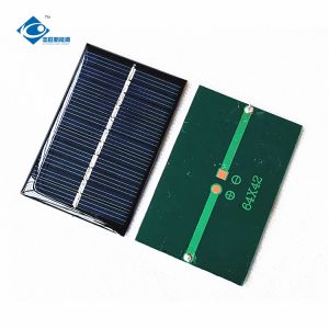 China 0.35W ZW-6442 Epoxy Resin Solar Panel For Solar Generator System 5.5V Photovoltaic 8.5g on sale