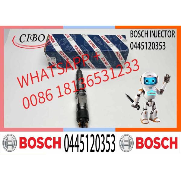 diesel fuel injector 0445120353 common rail injector 0445120353 for Bosch Cr Diesel Injector For Man