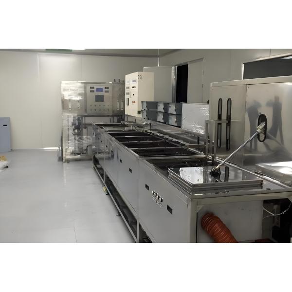 Die Cast Parts Ultrasonic Cleaning Line Automatic Ultrasonic Cleaner With