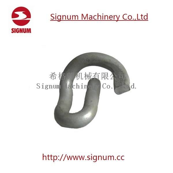 Quality Spring Steel Rail Elastic Clip / 60Si2MnA Customized Surface SKL Clip for sale