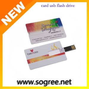 4G, 8G, 16G customized Credit Card USB Drives flash memory disks