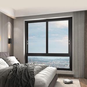 Modern Design Energy Efficient Aluminum Sliding Windows With Double Glazing