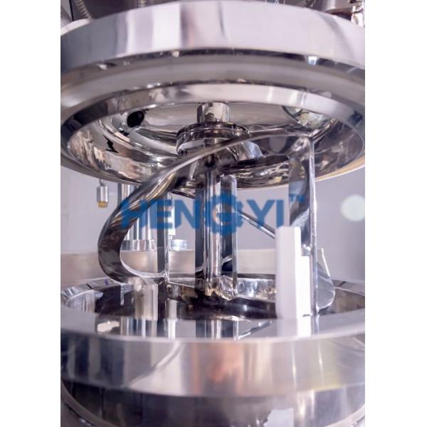 Hydraulic Lifting Vacuum Emulsifier Mixer 20L For Liquid Soap