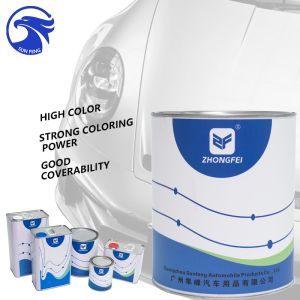 Automotive Finishes 1K Automotive Paint Fast Drying High Coverage