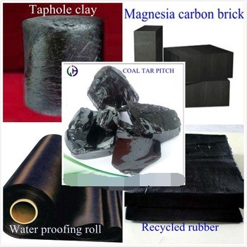 Black Solid Solubilized Coal Tar Extract , Coal Tar Distillation Products In