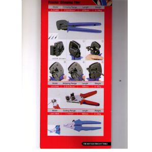 Crimping tool Pliers for solar connector and solar cable combination, for solar