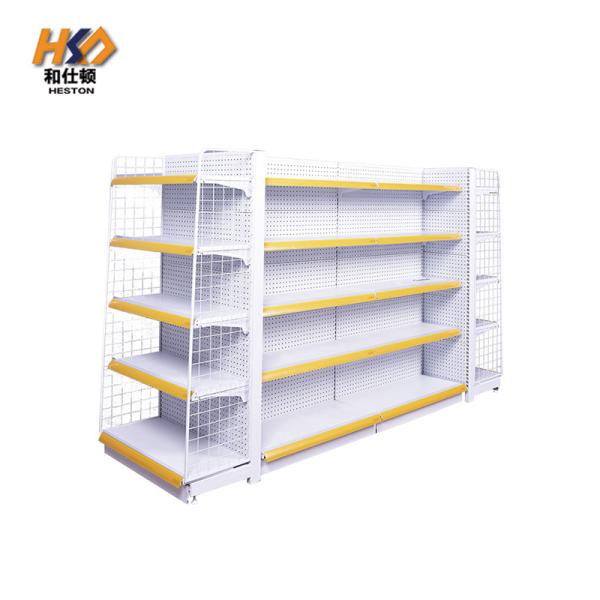 1.65M 1200mm Supermarket Shelf Rack Metal Frame Storage Shelves Snack Display 75kg