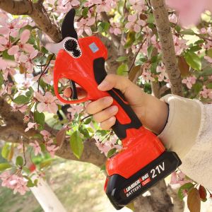 Electric Pruning Shears with 3.5cm Cutting Capacity SK5 Blade Material Battery