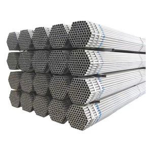 China JIS Certificate Galvanized Carbon Steel Tube for ROUND Section Shape Galvanized Hollow Circular Pipes on sale