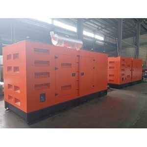 Wholesale 600kVA Silent Electric Generators 50Hz Silent Genset With AMF25 AMF Function Controller from china suppliers