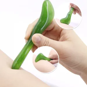 Jade Stone Guasha Massage Tool For Body Ergonomic Plate Scraping Tool GB 2024