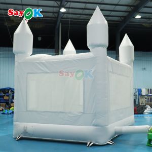 White Inflatable Bounce Inflatable House Bouncy Castle Bouncing Castle