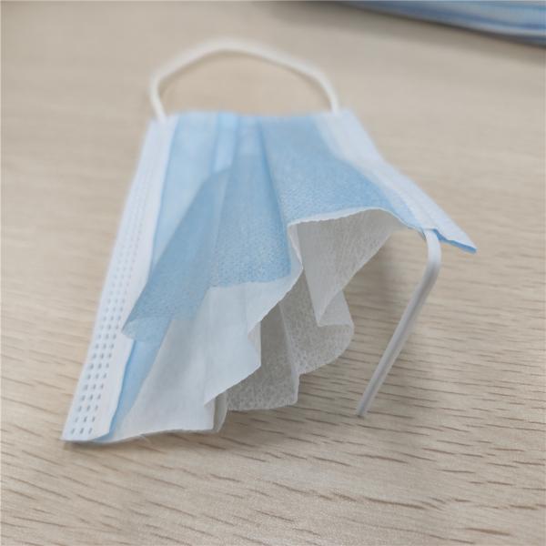 Disposable FFP2 3 Ply Non Woven Face Mask Anti Allergic Materials Eco Friendly