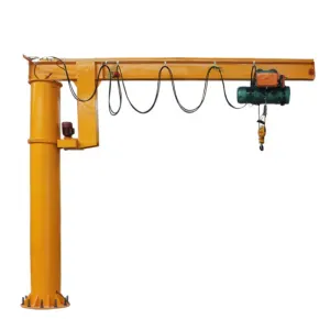 Wholesale Performance Steel Electric Jib Crane With Customized Lift Height And Chain Hoist Options from china suppliers