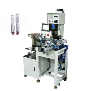 Wire Stripping Semi Automatic Terminal Crimping Machine With Vibration Plate For