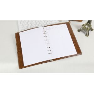 Commercial Affairs Personalized Refillable Leather Journal OEM / ODM Available