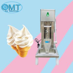 Convenient Ice Cream Blender Machine Smooth Operation Frozen Yogurt Mixing