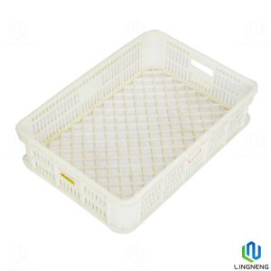 Ventilated Plastic Fruit And Vegetable Crates Food Grade Plastic Agricultural