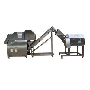 2000KG/H Industrial Meat Processing Machine Frozen Meat Cube Cutter