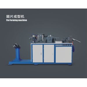 Programmable 8-200mm Fin Width Radiator Fin Forming Machine With Changeable Hob