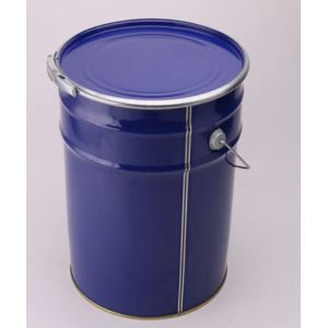 Customizable Tinplate Pails with Smooth Surface Customized Printing and Crown
