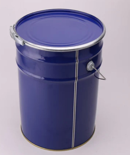 Customizable Tinplate Pails with Smooth Surface Customized Printing and Crown