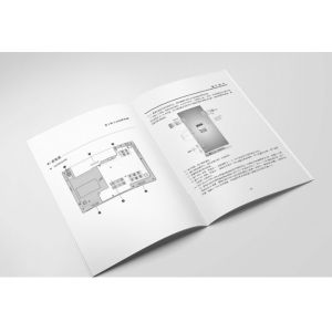 Flexographic Saddle Stitched Brochure Printing A7 Booklet Printing