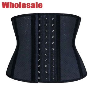 Breathable Posture Short Torso Latex Waist Trainer 3XL Short Waist Corset