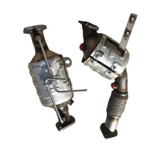 D5 Three Way Catalytic Converter Stainless Steel Ceramic Carrier