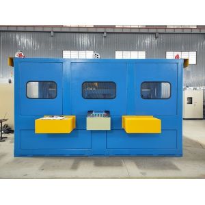 NPS Semi Automatic Pay Off Machine High Speed Wire Take Up Machine