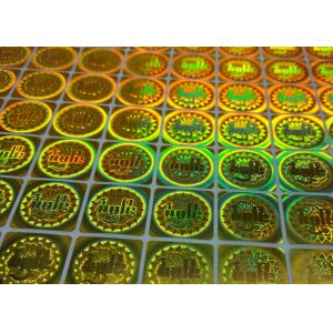 Custom Holographic Stickers Printing 3D Hologram Labels With Design Non