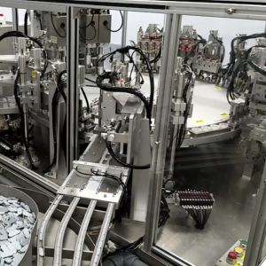 PLC Automatic Euro Cap Assembly Machine With Touch Screen