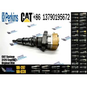 Wholesale New Diesel Engine Injector 1OR-1267 188-1320 10R-9237 173-9379 10R-0781 4CR0197 156-8895 for Caterpillar C3126 Common Rail Steel from china suppliers