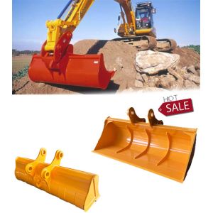 China Excavator Mud Bucket Ditch Bucket with Narrow and Long Design High-Side Walls for 1.5t-50t Excavators on sale