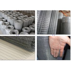 Durable Pvc Coated Welded Wire Mesh Standard Aperture Size For Enclosure Works