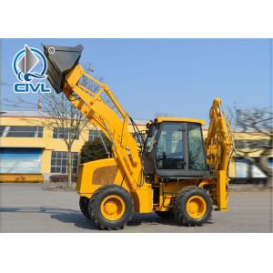 XCMG Compact Wheel Loader XT870 4WD 0.25-0.35 M3 Digger Capacity Mini Backhoe