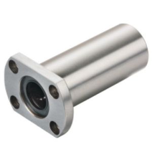 LMK8UU High Precision Middle Flange Linear Bearing with Steel Cage 18 Kgf