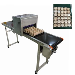 High - Definition Egg Jet Coding Machine Easy To Clean With Good Fade Resistance