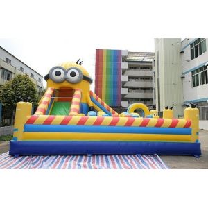 Wholesale Interesting Minion Themed Inflatable Amusement Park For Rental from china suppliers
