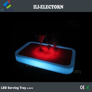 party club used wireless control color changing illuminated electric serving