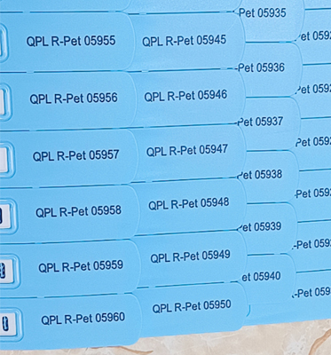 Tamper Proof Plastic Security Seals Plastic Container Seal High Durability